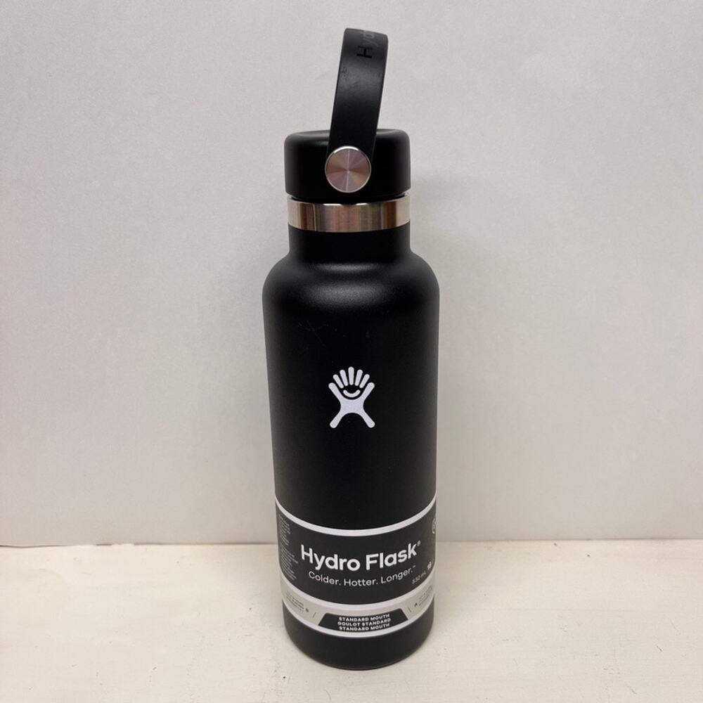 Hydro Flask Standard Flex Cap Black 18 Oz